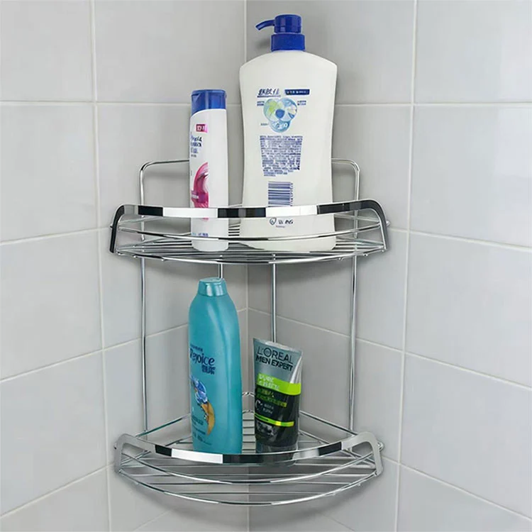 Bathroom Metal Corner Shelf