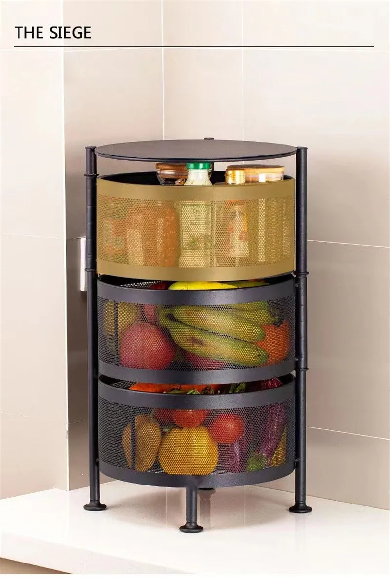 Rotating Multi Layer Storage Rack
