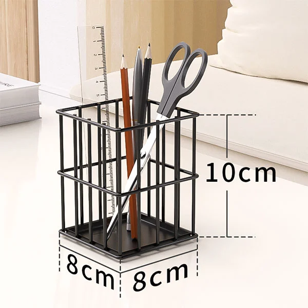 Office Desk Metal Pen Holder