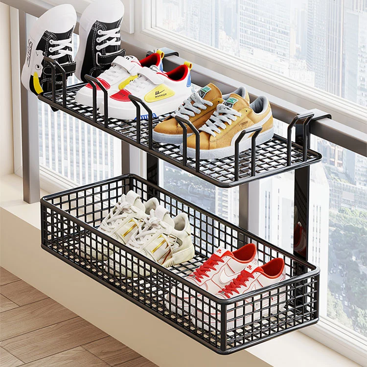 Metal Hanging Shoe and Sock Drying Rack