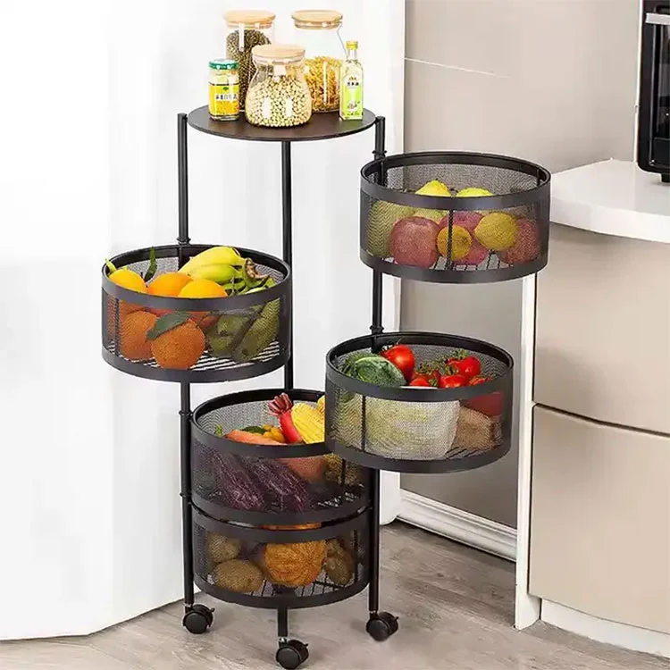 Rotating Multi-layer Storage Rack